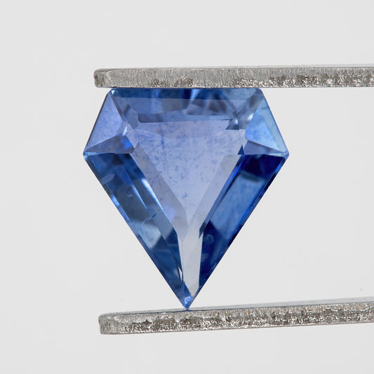 Royal to Violetish Blue 1.21 Ct Sapphire | Unheated Geometric Fancy Cut Gemstone | Natural Sapphire for Bold Rings & Fine Jewelry Design