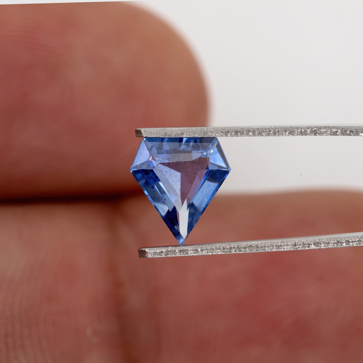 Royal to Violetish Blue 1.21 Ct Sapphire | Unheated Geometric Fancy Cut Gemstone | Natural Sapphire for Bold Rings & Fine Jewelry Design