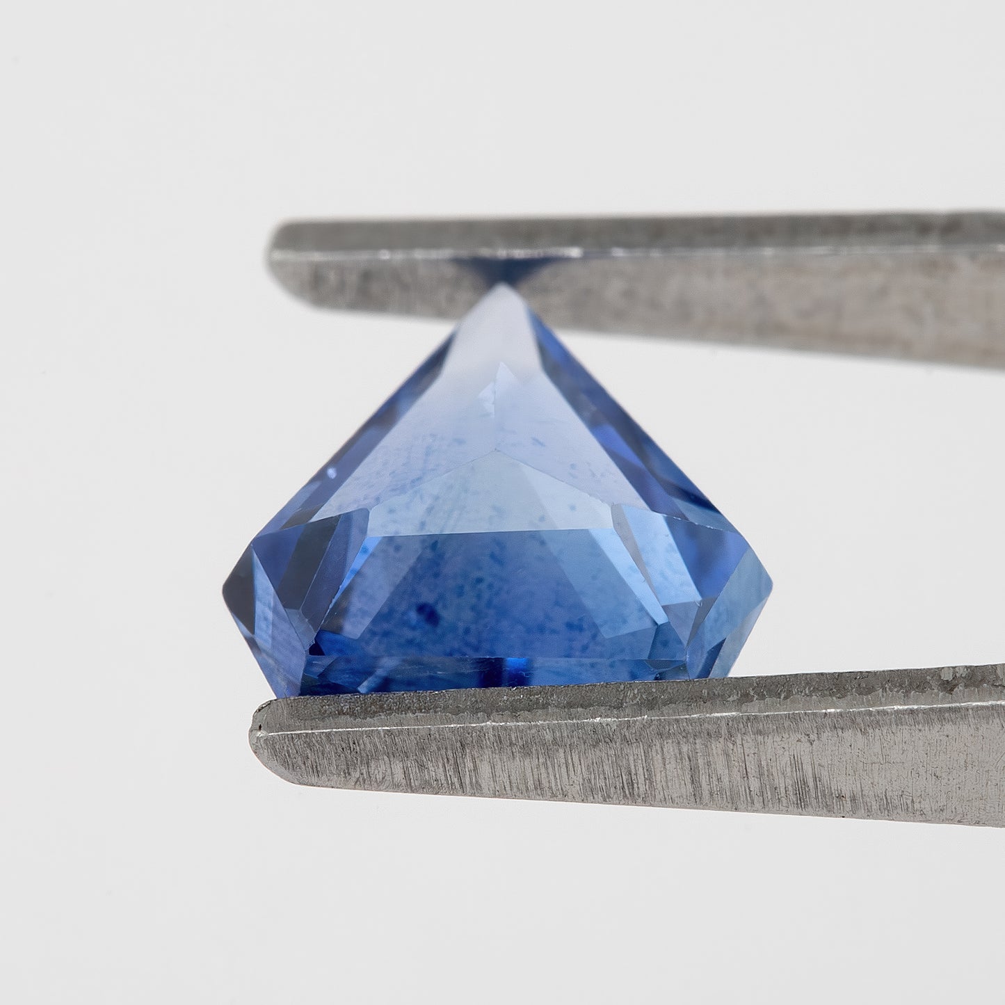 Royal to Violetish Blue 1.21 Ct Sapphire | Unheated Geometric Fancy Cut Gemstone | Natural Sapphire for Bold Rings & Fine Jewelry Design
