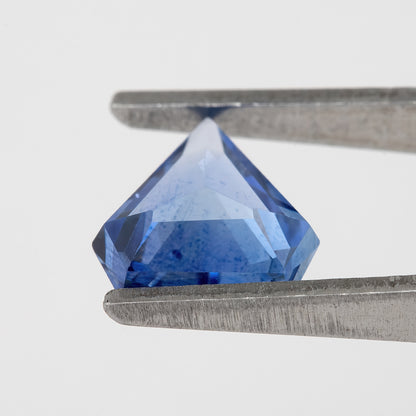 Royal to Violetish Blue 1.21 Ct Sapphire | Unheated Geometric Fancy Cut Gemstone | Natural Sapphire for Bold Rings & Fine Jewelry Design