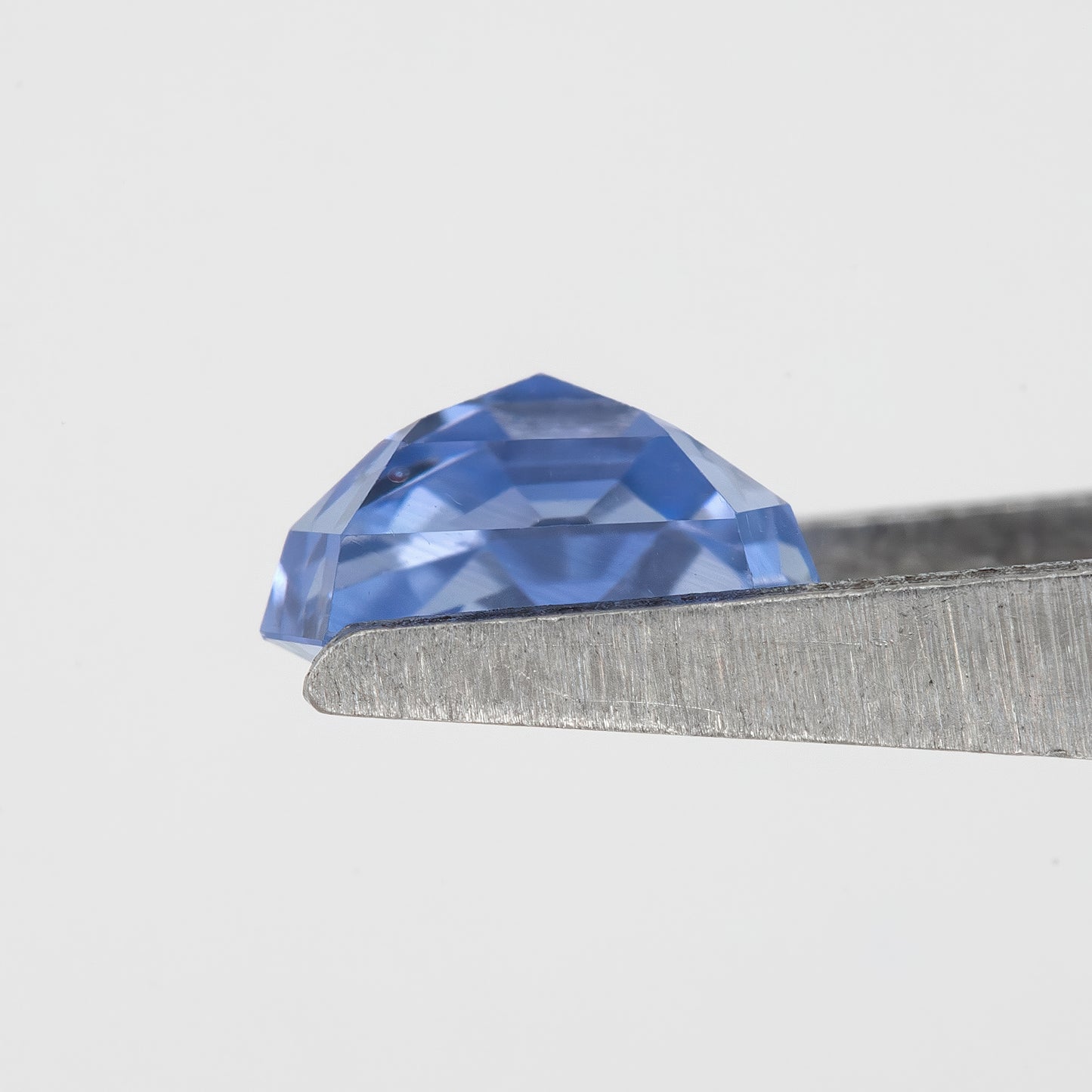 Cornflower to Sky Blue 1.20 Ct Sapphire | Unheated Fancy Geometric Cut Gemstone | Natural Sapphire for Bespoke Rings & Artistic Fine Jewelry