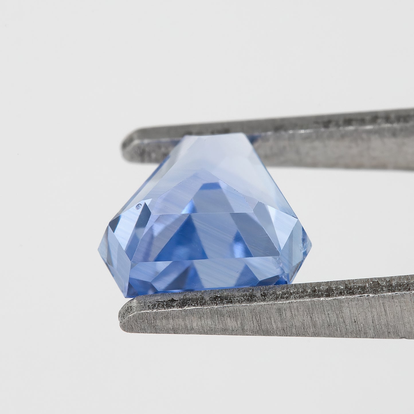 Cornflower to Sky Blue 1.20 Ct Sapphire | Unheated Fancy Geometric Cut Gemstone | Natural Sapphire for Bespoke Rings & Artistic Fine Jewelry
