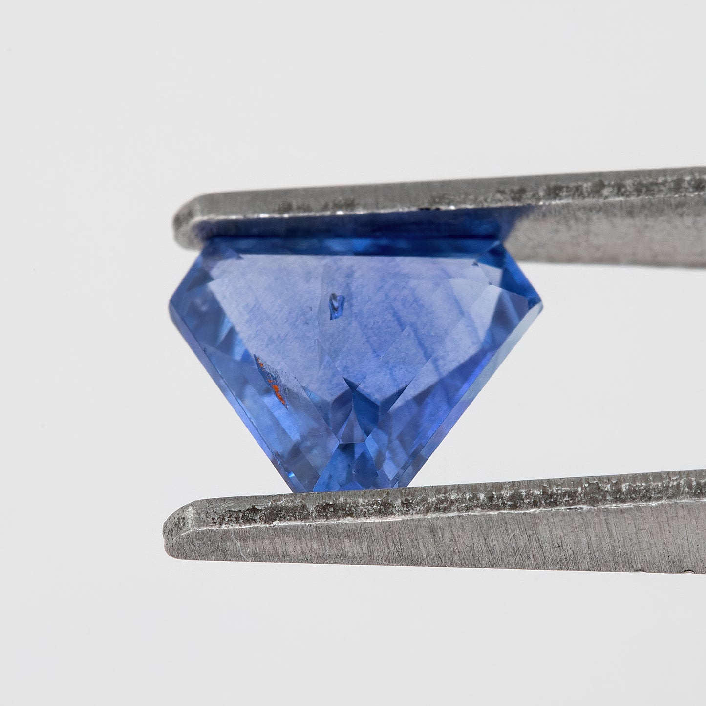 Deep Royal to Midnight Blue 1.03 Ct Sapphire | Unheated Geometric Fancy Cut Gemstone | Natural Sapphire for Contemporary Rings & Designer Jewelry