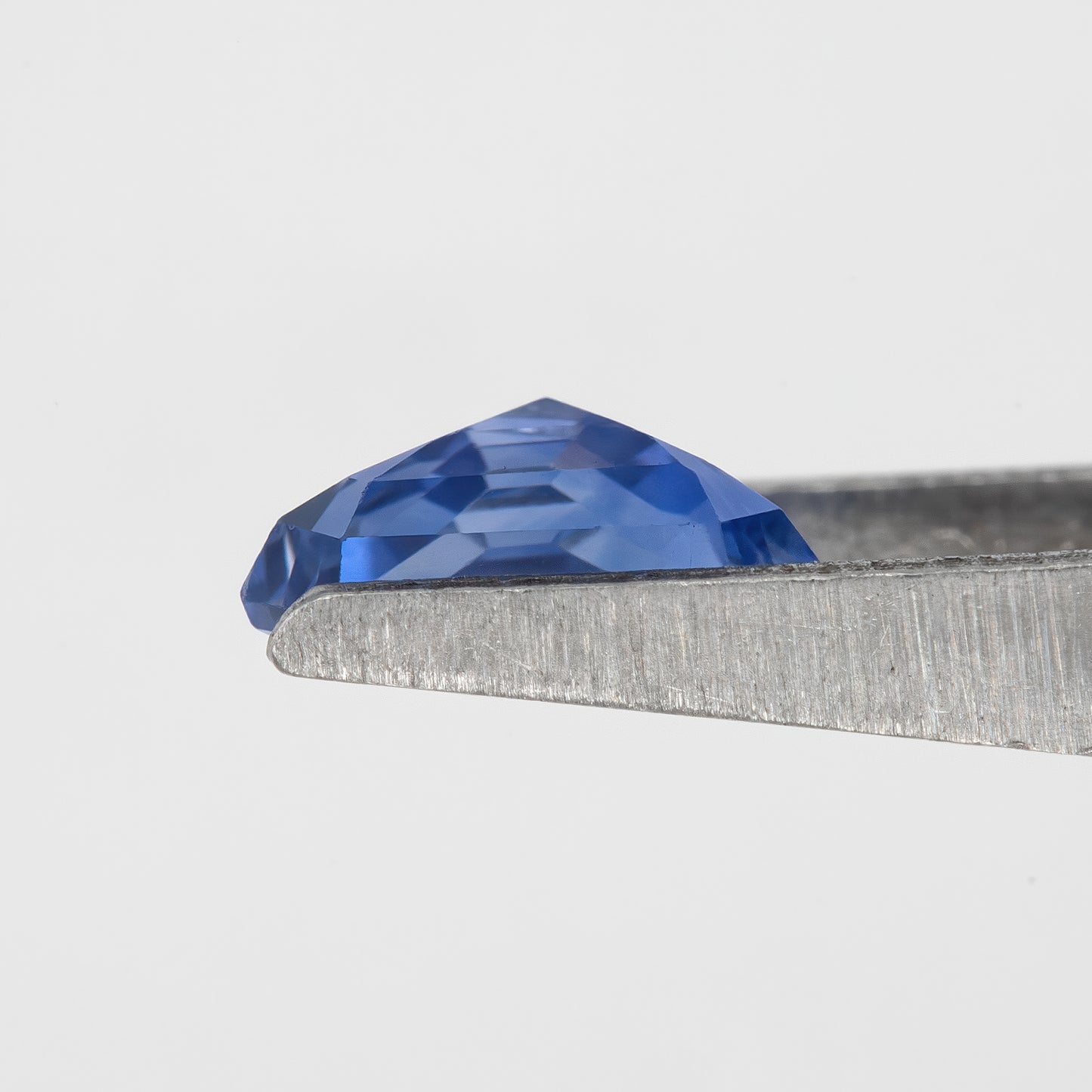 Light Cornflower Blue 1.06 Ct Sapphire | Unheated Geometric Fancy Cut | Natural Sapphire for Bold Rings & Designer Fine Jewelry