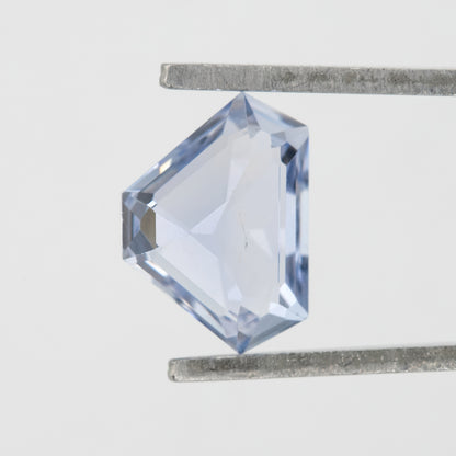 Subtle Bluish-Lavender Tone Geometric Cut Sapphire | 0.95 Ct Untreated Eye Clean Gem | Ideal for Bold Rings, Pendants & Fine Jewelry Use