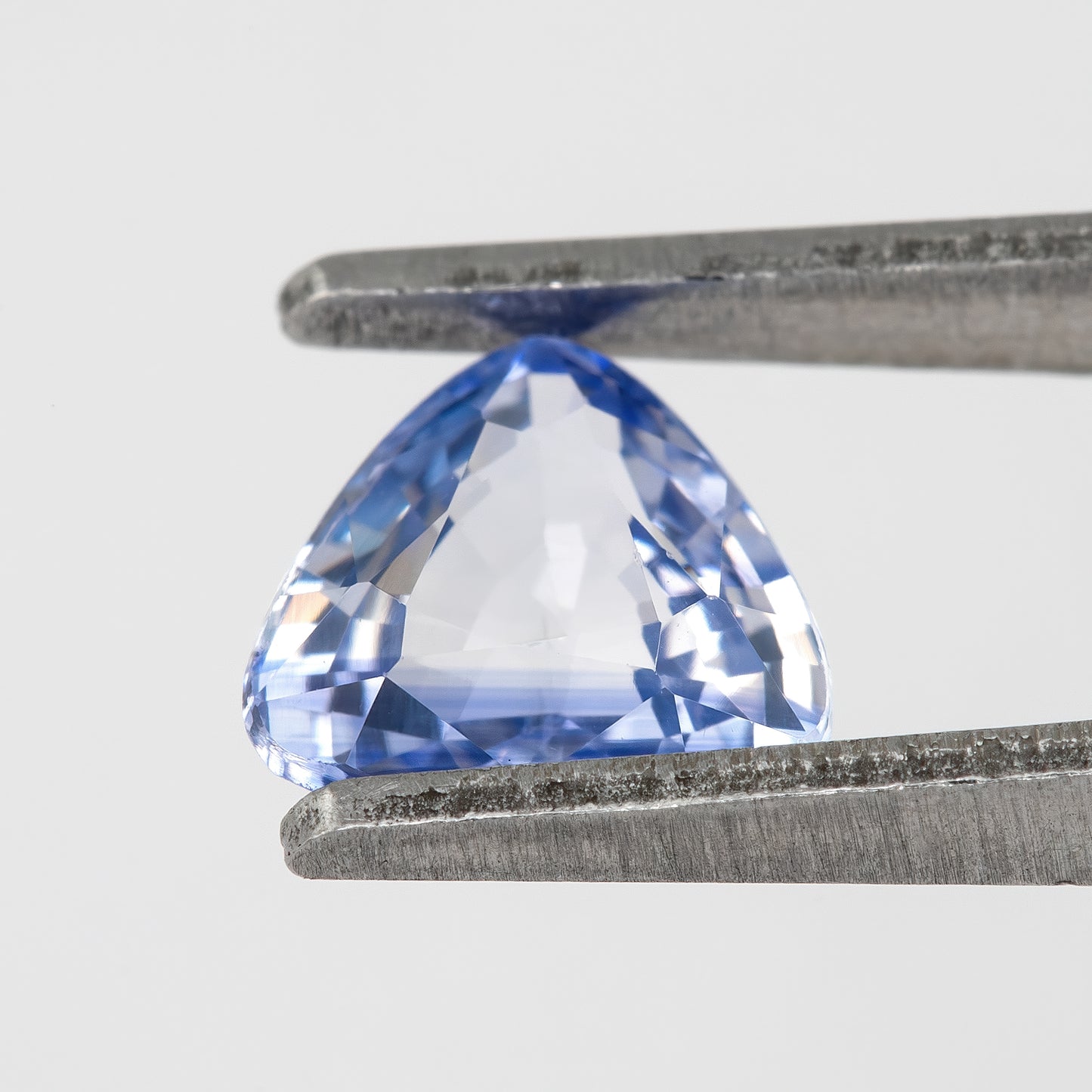 Vibrant Blue with Soft Tonal Variation Trillion Cut Sapphire | 1.24 Ct Natural Untreated Gem | Eye Clean Stone for Standout Jewelry