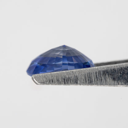 Vibrant Blue with Soft Tonal Variation Trillion Cut Sapphire | 1.24 Ct Natural Untreated Gem | Eye Clean Stone for Standout Jewelry