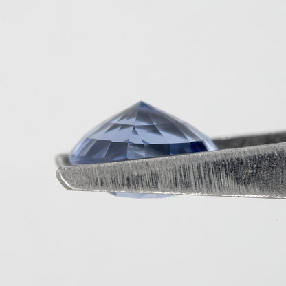Brilliant Blend of Deep Periwinkle and violet-blue Trillion Cut Sapphire | 1.25 Ct Untreated Natural Blue Violet Gem | Eye Clean | Ideal for Designer Jewelry & Modern Ring Settings