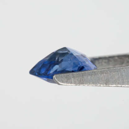 Vibrant Cornflower-to-Violet Blue Trillion Cut Sapphire | 1.07 Ct Unheated Natural Eye Clean Gem | Perfect for Rings or Pendants