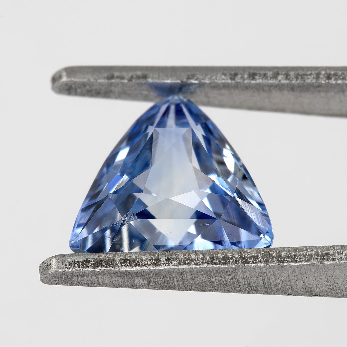 Open Violet-Blue Hue with Light Play | 1.37 Ct Natural Trillion Cut Sapphire | Unheated Blue Violet Gemstone | Loose Gem for Designer Jewelry & Custom Rings