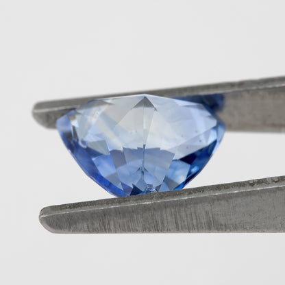 Open Violet-Blue Hue with Light Play | 1.37 Ct Natural Trillion Cut Sapphire | Unheated Blue Violet Gemstone | Loose Gem for Designer Jewelry & Custom Rings