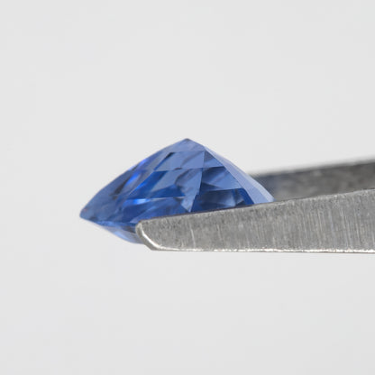 Bright Cornflower to Periwinkle Blue | 1.21 Ct Natural Trillion Sapphire | Unheated Blue Sapphire Gem | Triangle Cut Loose Stone for Bespoke Jewelry, Ring, or Pendant