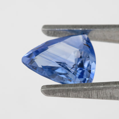 Deep Cornflower Blue | Trillion Cut Sapphire 1.33 Ct | Eye Clean Untreated Natural Sapphire | Ideal for Fine Jewelry & Custom Engagement Rings