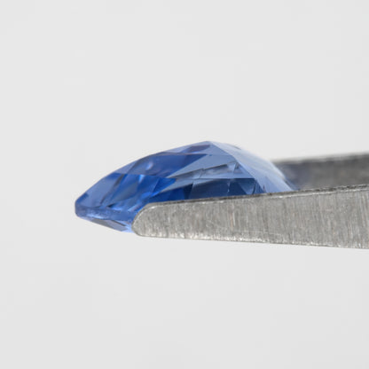 Deep Cornflower Blue | Trillion Cut Sapphire 1.33 Ct | Eye Clean Untreated Natural Sapphire | Ideal for Fine Jewelry & Custom Engagement Rings