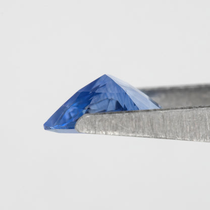 Vibrant Cornflower to Sky Blue | Natural Trillion Cut Sapphire 1.22 Ct | Eye Clean Untreated Blue Sapphire | Fine Gemstone for Statement Jewelry & Custom Rings