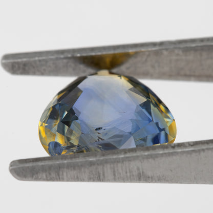 Bicolor – Blue & Yellow | Natural Sapphire 1.93 Ct | Pear Cut Heated Gemstone | Eye Clean Ceylon Loose Sapphire for Ring or Pendant