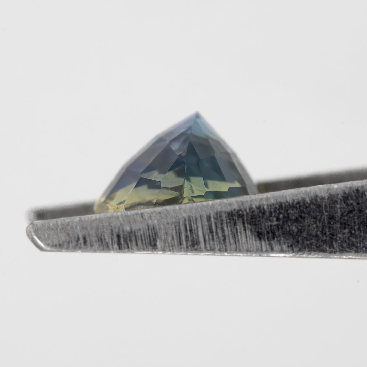 Natural Bicolor Sapphire 1.71 Ct | Pear Shape Blue Yellow Ceylon Gem | Eye Clean Heated Loose Stone for Fine Jewelry Design | KK34