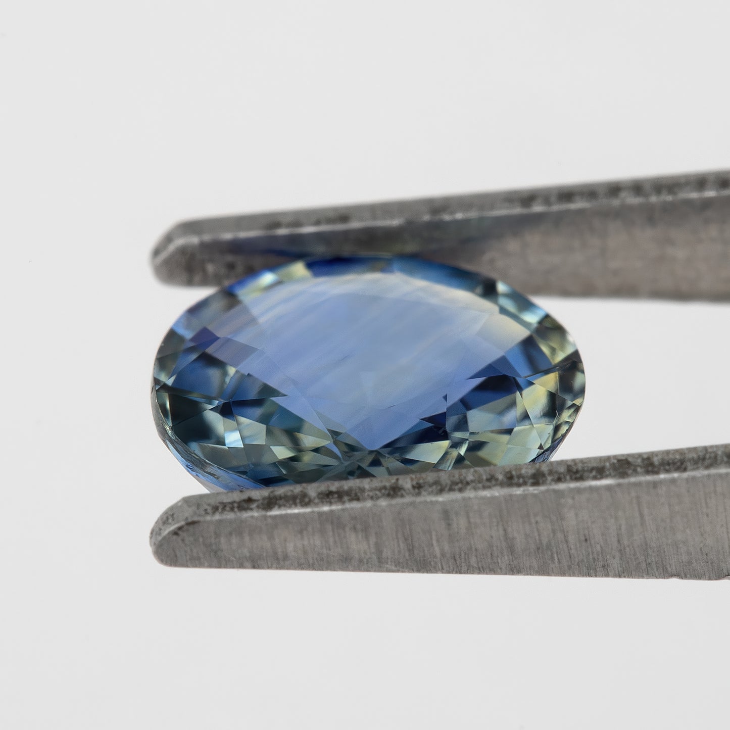 Bicolor – Blue & Yellow | Natural Sapphire 1.56 Ct | Round Cut Heated Gemstone | Eye Clean Loose Ceylon Stone for Fine Jewelry Design