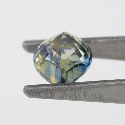 Bicolor – Blue & Yellow Sapphire 1.41 Ct | Pear Cut Heated Ceylon Gem | Eye Clean Loose Natural Stone for Fine Jewelry or Ring Design