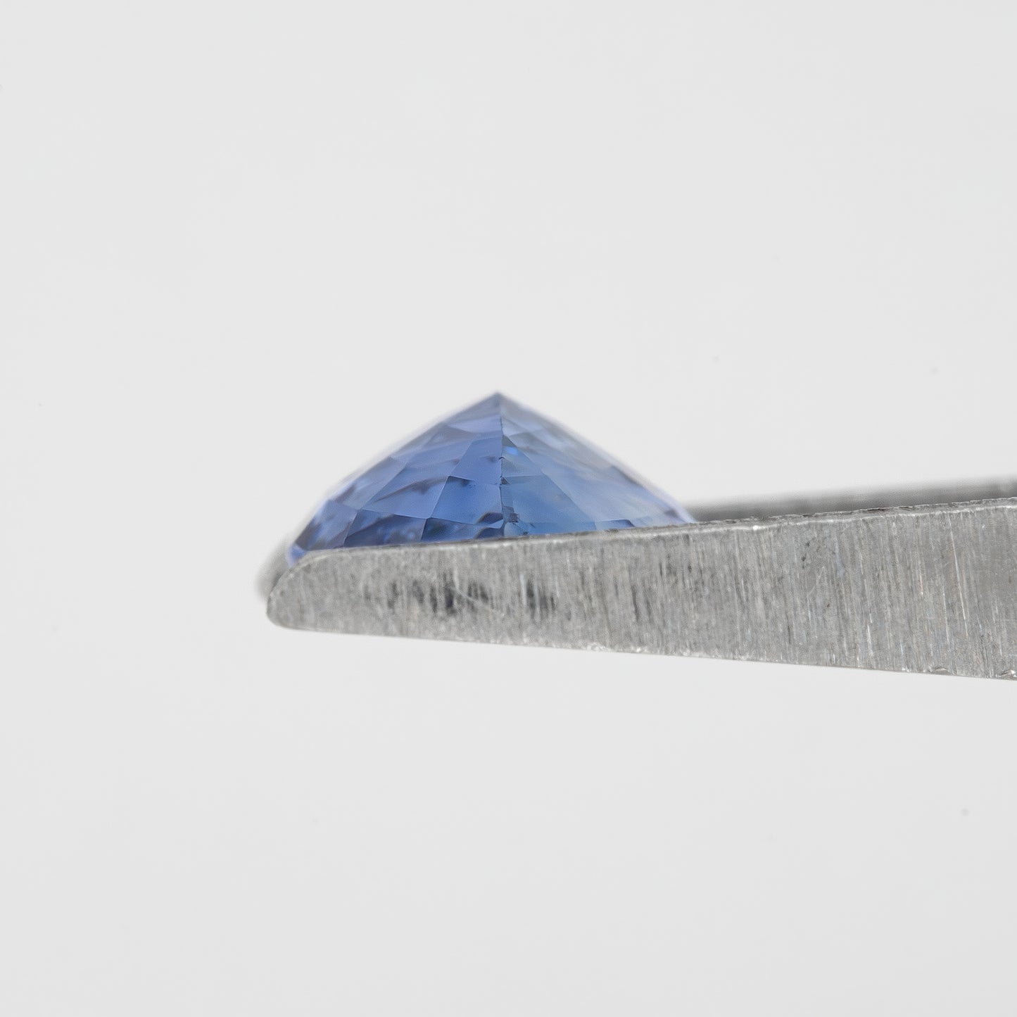 Bicolor – Blue & White Sapphire 1.41 Ct | Pear Cut Heated Ceylon Gemstone | Eye Clean Loose Stone for Fine Jewelry or Pendant Design