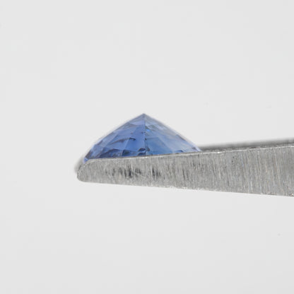 Bicolor – Blue & White Sapphire 1.41 Ct | Pear Cut Heated Ceylon Gemstone | Eye Clean Loose Stone for Fine Jewelry or Pendant Design