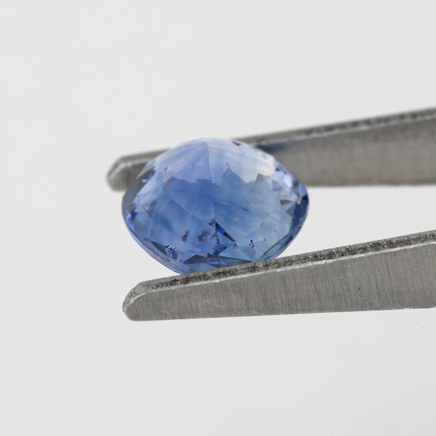 Bicolor – Blue & White Sapphire 1.41 Ct | Pear Cut Heated Ceylon Gemstone | Eye Clean Loose Stone for Fine Jewelry or Pendant Design