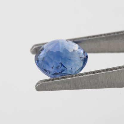 Bicolor – Blue & White Sapphire 1.41 Ct | Pear Cut Heated Ceylon Gemstone | Eye Clean Loose Stone for Fine Jewelry or Pendant Design
