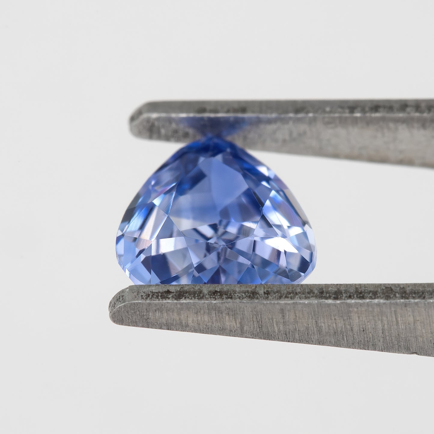 Bicolor – Blue & White Sapphire 1.00 Ct | Pear Cut Untreated Ceylon Gemstone | Eye Clean Loose Stone for Fine Jewelry or Pendant Design