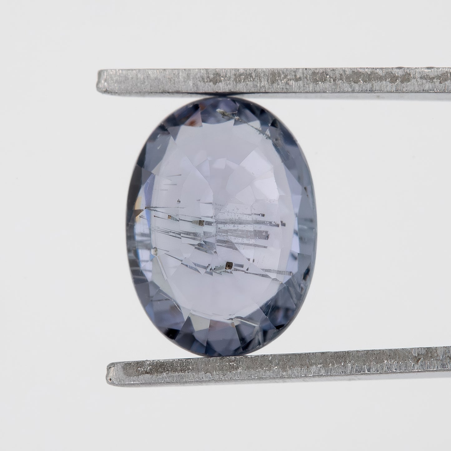 Silvery Violet Blue Bicolor Sapphire | 1.08 Ct Natural Untreated Oval Cut Gem | Eye-Catching Center Stone for Ring | Collector's Gemstone
