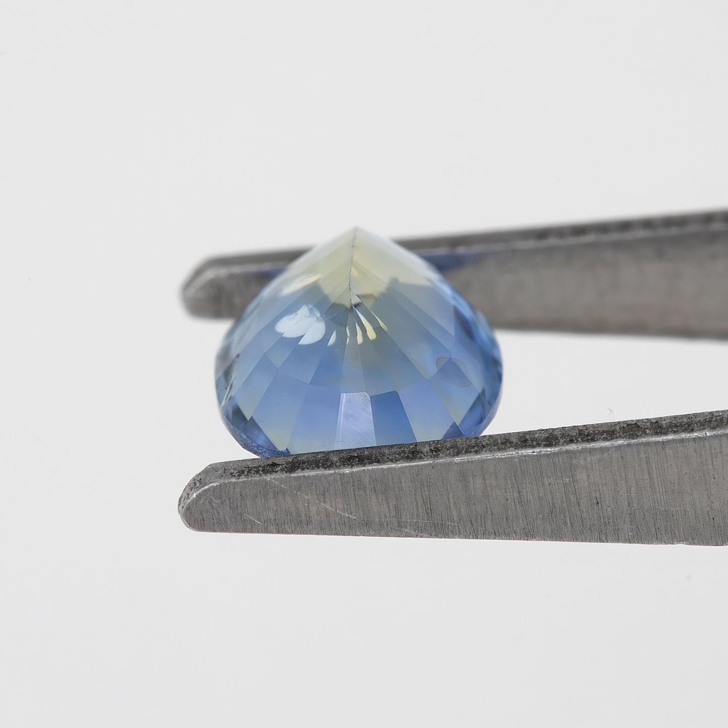 Champagne Yellow Blue Bicolor Sapphire | 1.05 Ct Natural Untreated Oval Cut Gem | Eye Clean Stone for Ring or Pendant | Fine Jewelry Use