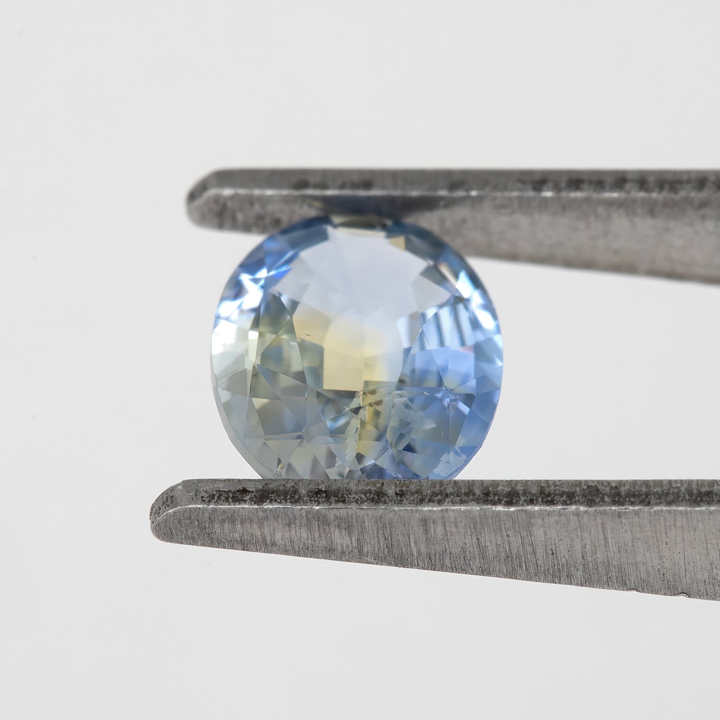 Champagne Yellow Blue Bicolor Sapphire | 0.88 Ct Natural Untreated Oval Cut Gem | Eye Clean Stone for Ring | Rare Luxury Jewelry Gem