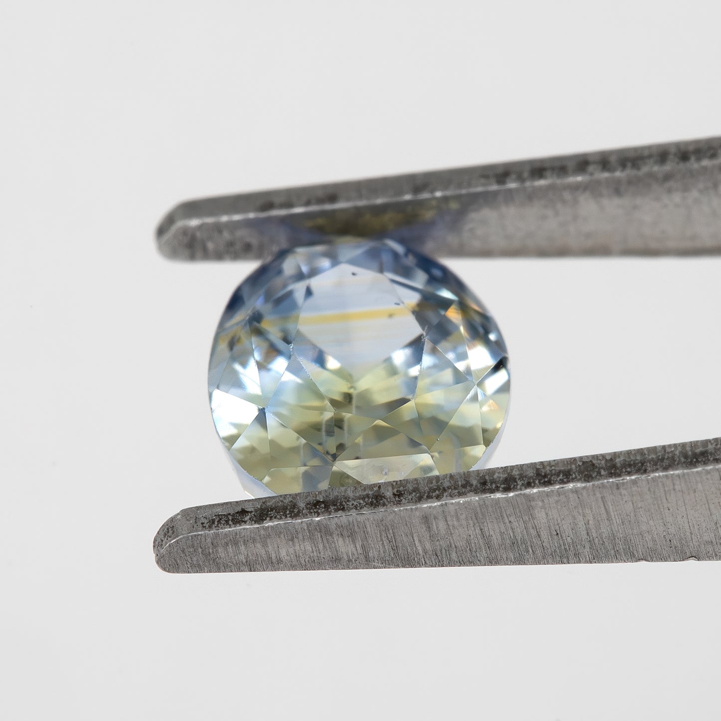 Champagne Yellow Blue Bicolor Sapphire | 1.55 Ct Natural Untreated Oval Cut Gem | Eye Clean Rare Stone for Designer or Statement Jewelry