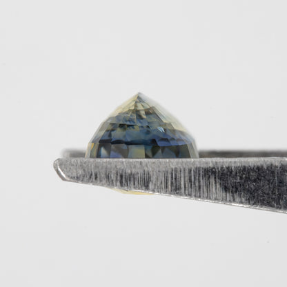 Champagne Yellow and Blue Sapphire | 1.92 Ct Oval Cut Unheated Gemstone | Eye Clean Sapphire for Fine Jewelry and Designer Rings