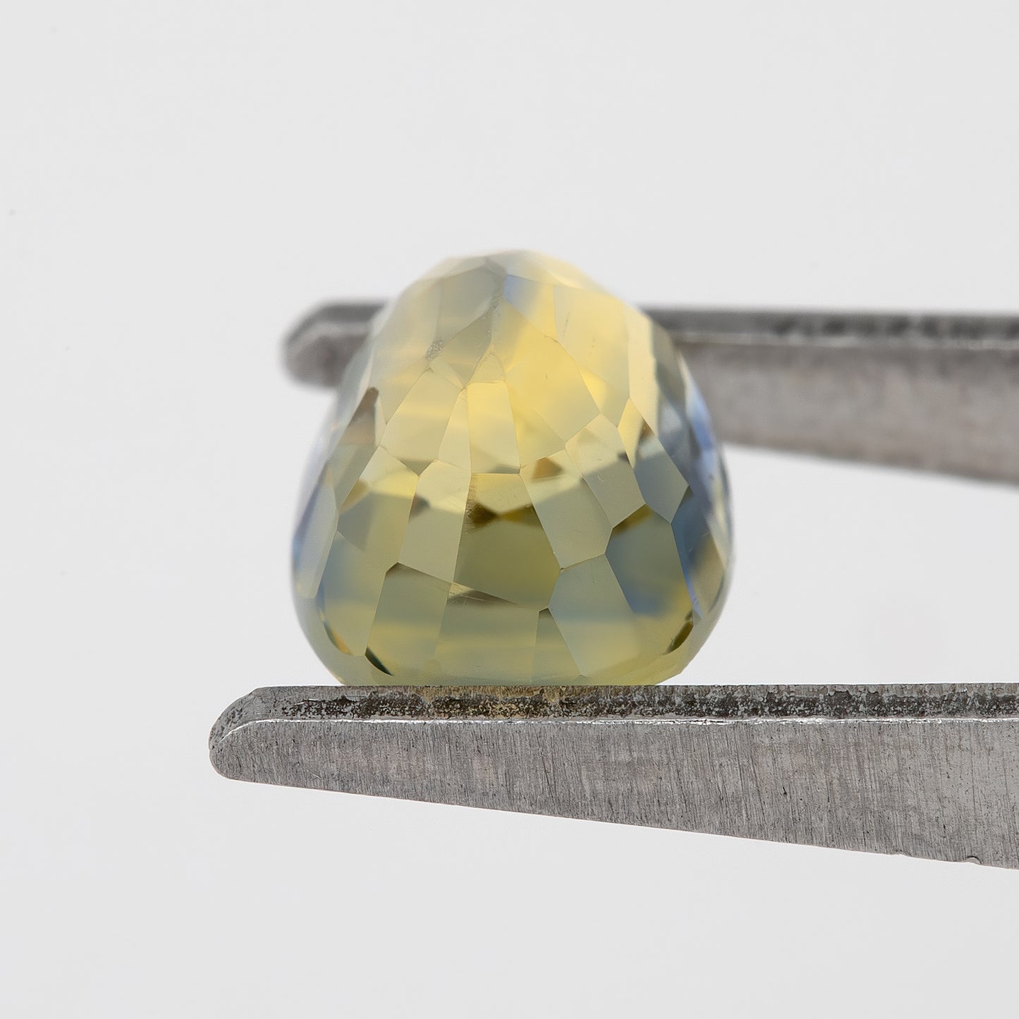 Champagne Yellow and Blue Sapphire | 1.94 Ct Oval Cut Unheated Natural Gem | Eye Clean Stone for Fine Jewelry or Custom Rings