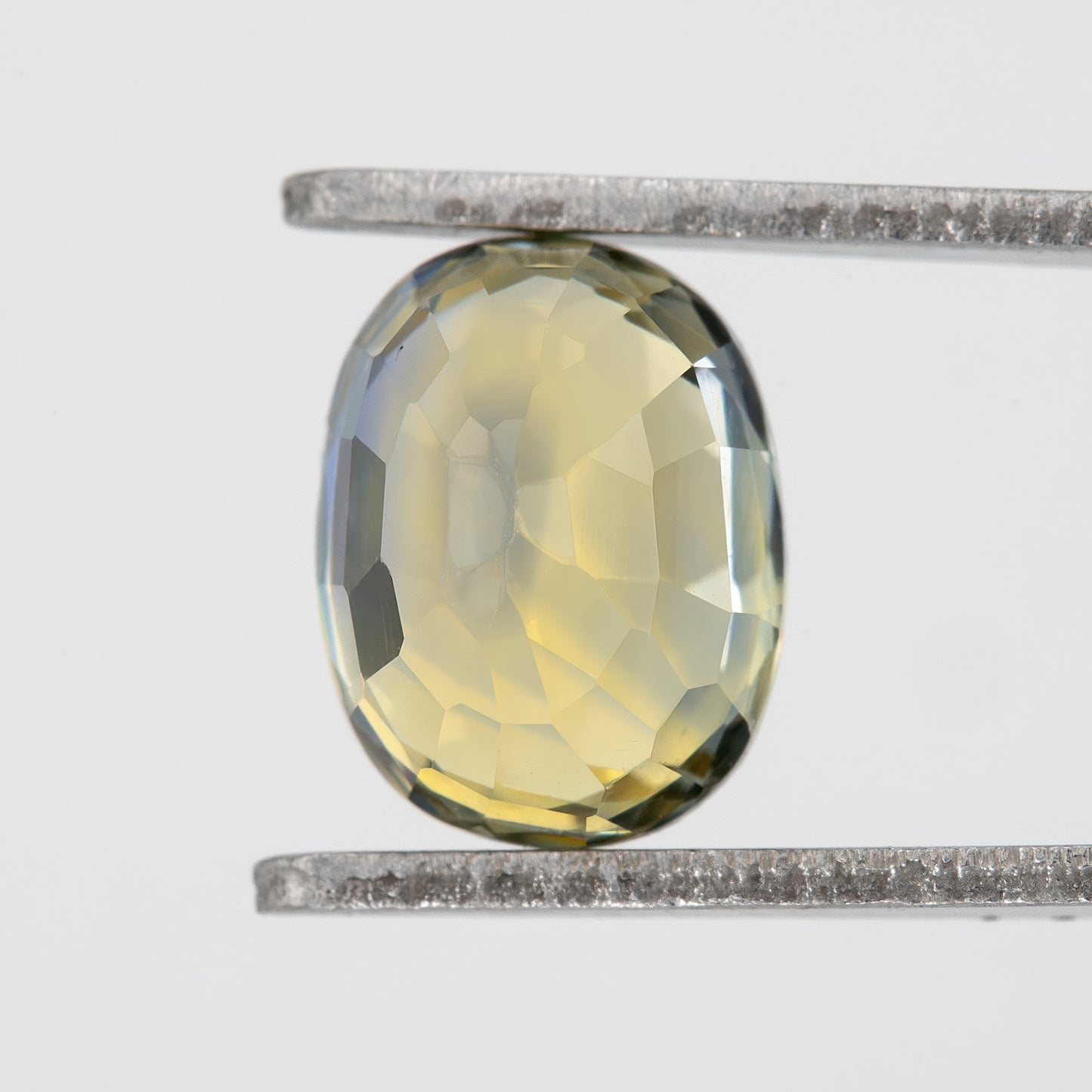 Champagne Yellow and Blue Sapphire | 1.94 Ct Oval Cut Unheated Natural Gem | Eye Clean Stone for Fine Jewelry or Custom Rings