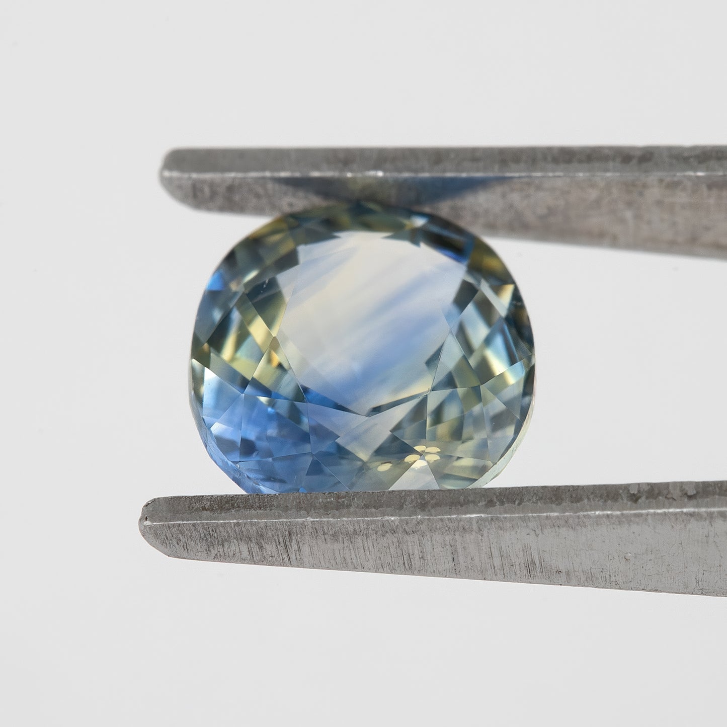 Blue and Champagne Yellow Sapphire | 1.47 Ct Oval Cut Unheated Natural Gemstone | Elegant Center Stone for Fine Jewelry or Rings