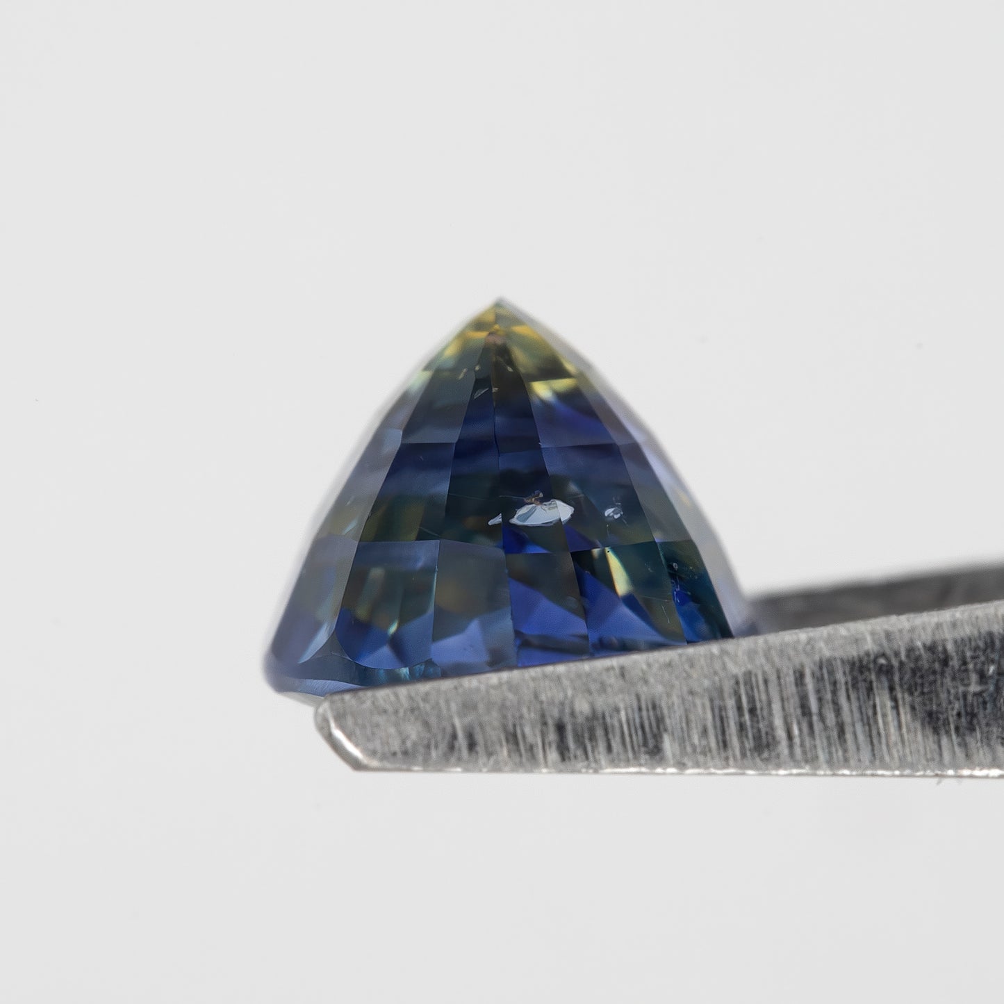 Blue and Champagne Yellow Sapphire | 2.43 Ct Pear Cut Unheated Gemstone | Rare Eye Clean Sapphire for High-End Rings or Pendant Jewelry