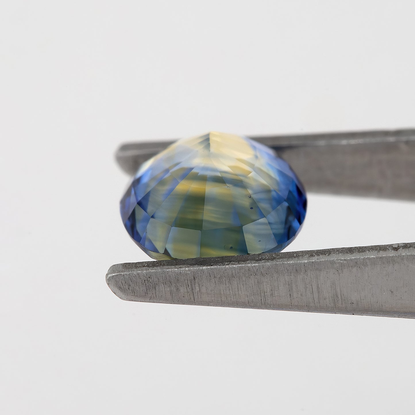 Royal Blue Champagne Sapphire | 1.29 Ct Oval Cut Unheated Natural Gem | Eye Clean Stone for Rings & Fine Jewelry