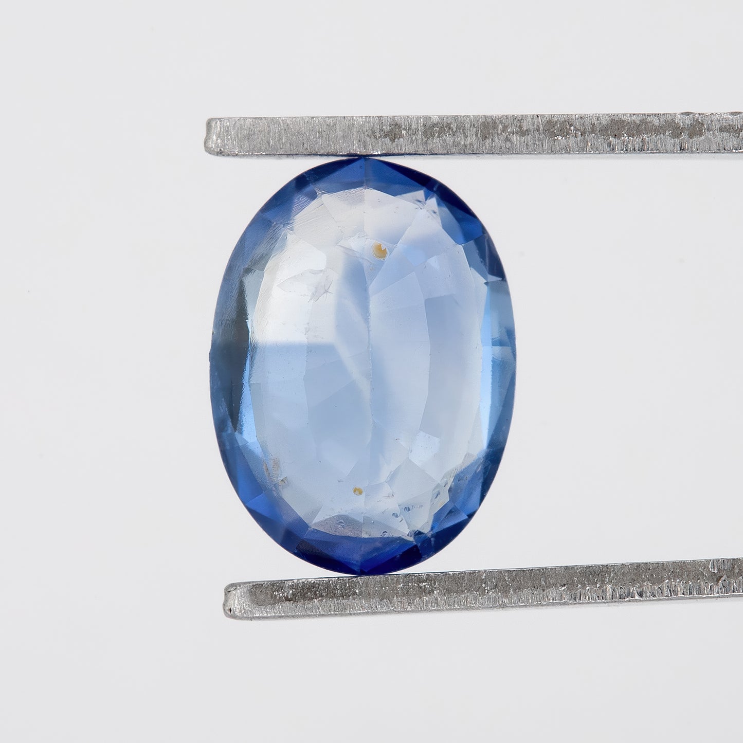 Gradient Blue Sapphire | 1.12 Ct Natural Unheated Oval Cut Gemstone | Eye Clean Loose Sapphire for Fine Jewelry Design