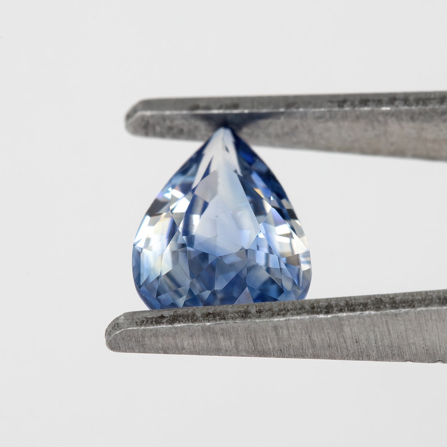 Icy Blue & Champagne Yellow Sapphire | 0.94 Ct Natural Pear Cut Untreated Gem | Eye Clean Loose Sapphire for Fine Jewelry Rings or Pendants