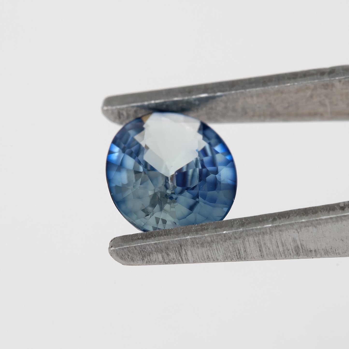 Deep Blue & Champagne Yellow Sapphire | 0.67 Ct Oval Cut Untreated Natural Gemstone | Eye Clean Loose Stone for Fine Jewelry