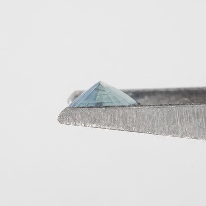 Deep Blue & Champagne Yellow Sapphire | 0.67 Ct Oval Cut Untreated Natural Gemstone | Eye Clean Loose Stone for Fine Jewelry