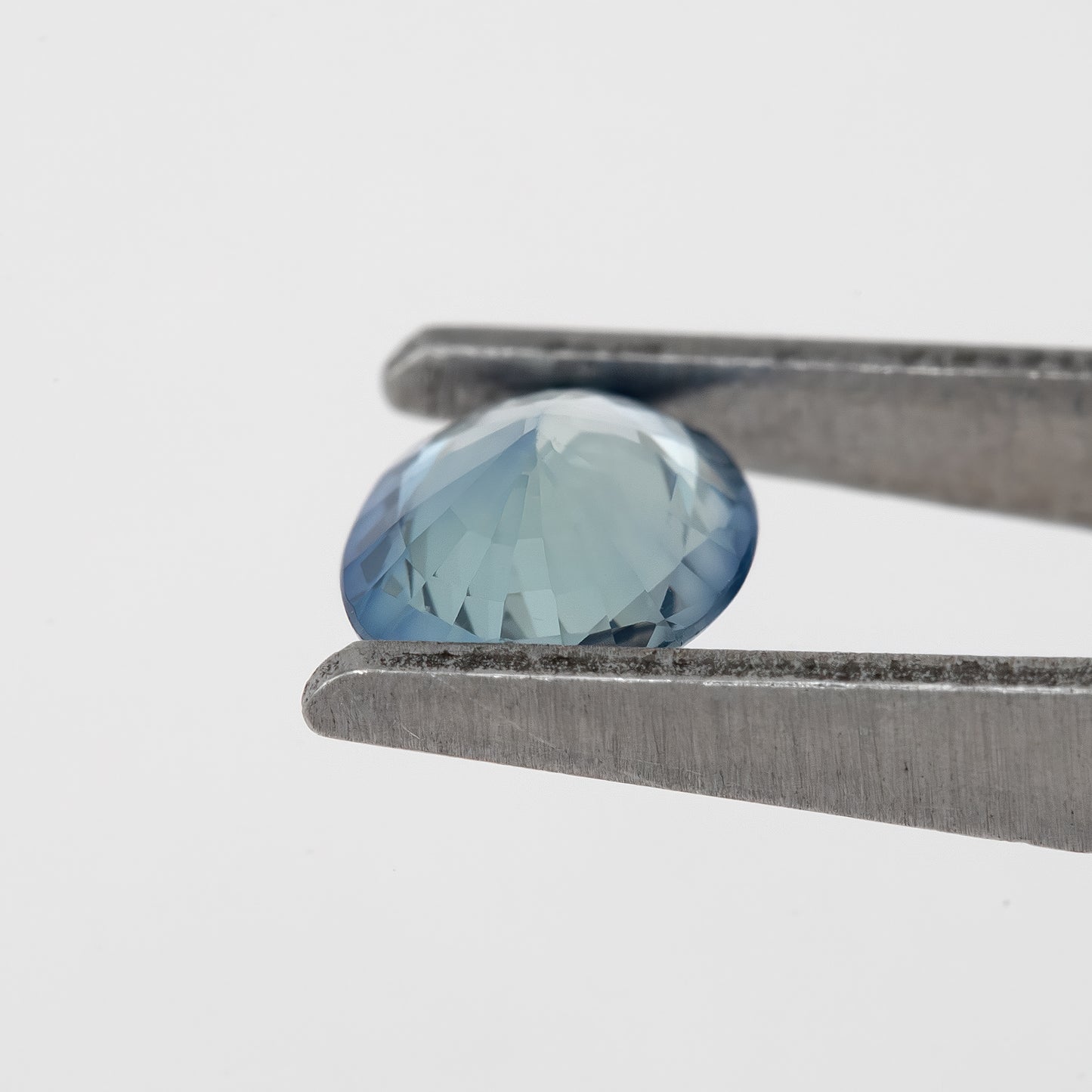 Deep Blue & Champagne Yellow Sapphire | 0.67 Ct Oval Cut Untreated Natural Gemstone | Eye Clean Loose Stone for Fine Jewelry