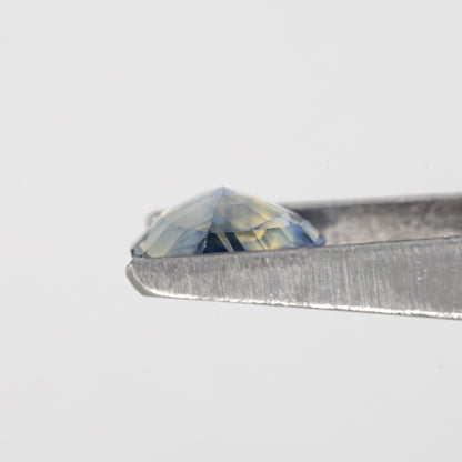 Blue Champagne Yellow Sapphire | 0.95 Ct Pear Cut Untreated Eye Clean Gemstone | Ideal for Engagement Ring or Pendant
