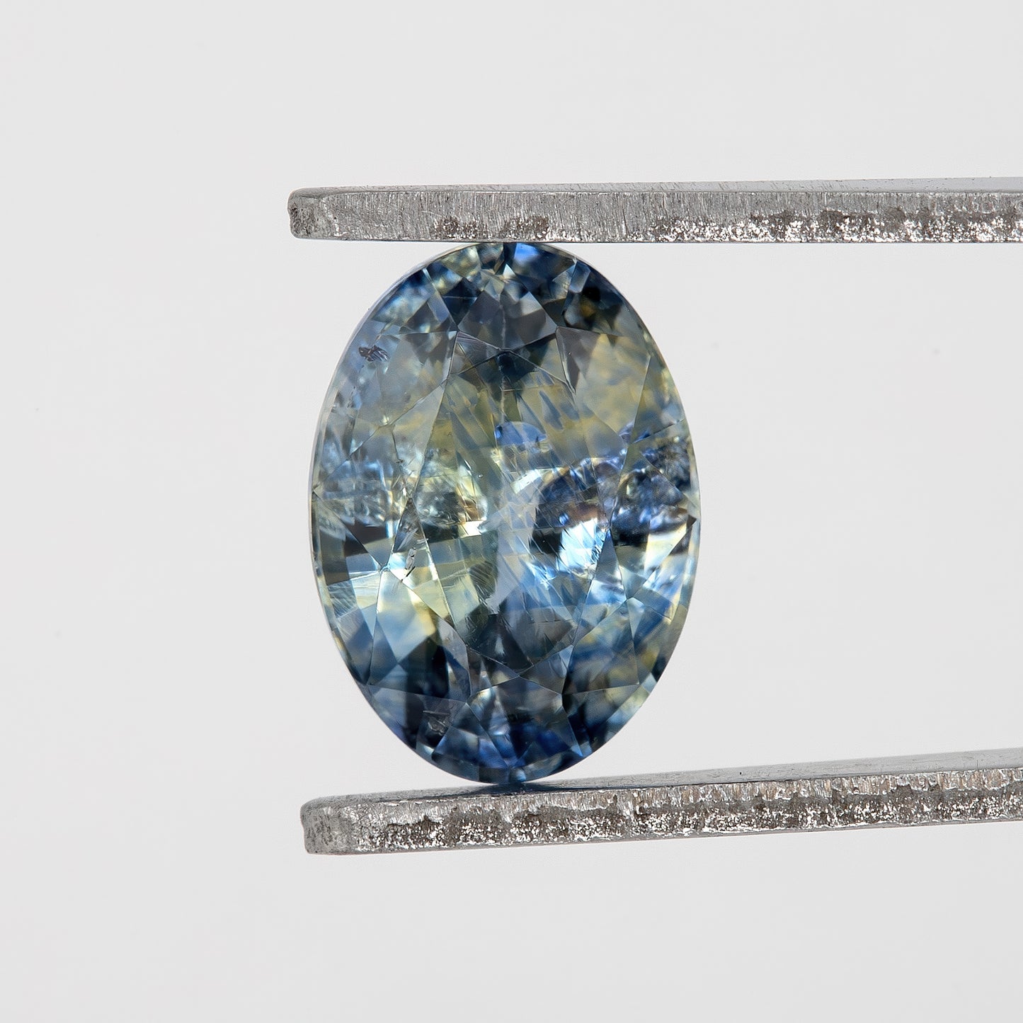Blue Champagne Yellow Sapphire | 1.19 Ct Oval Cut Untreated Natural Gemstone | Loose Sapphire for Engagement Ring or Pendant
