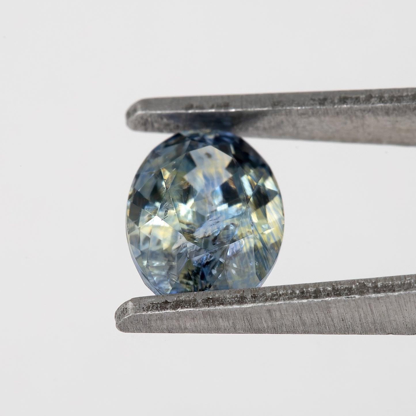 Blue Champagne Yellow Sapphire | 1.19 Ct Oval Cut Untreated Natural Gemstone | Loose Sapphire for Engagement Ring or Pendant