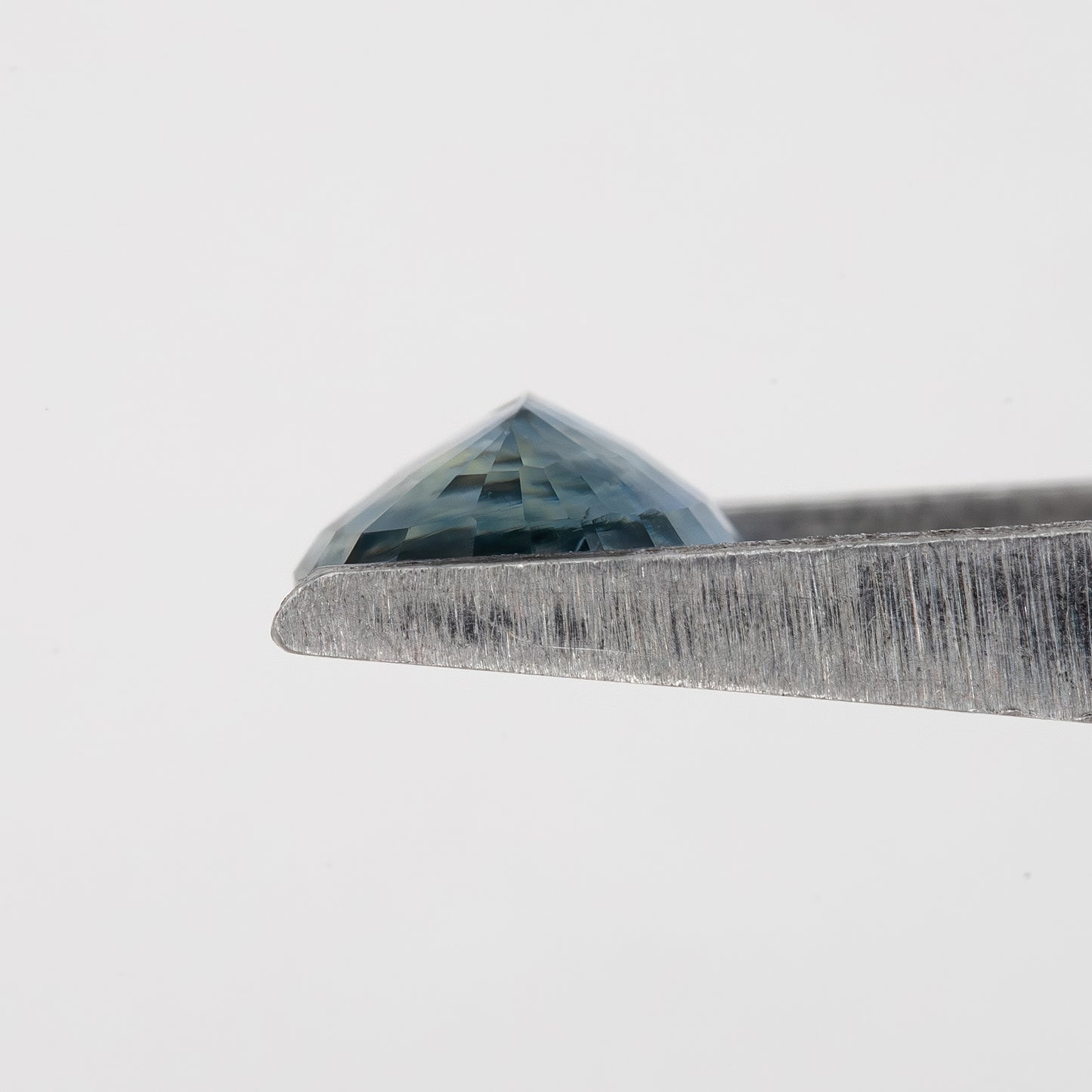 Blue Champagne Sapphire | 1.09 Ct Oval Cut Untreated Bi-Color Gemstone | Unique Natural Sapphire for Ring or Pendant