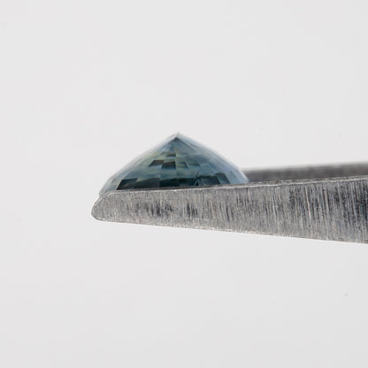 Blue Champagne Sapphire | 1.09 Ct Oval Cut Untreated Bi-Color Gemstone | Unique Natural Sapphire for Ring or Pendant