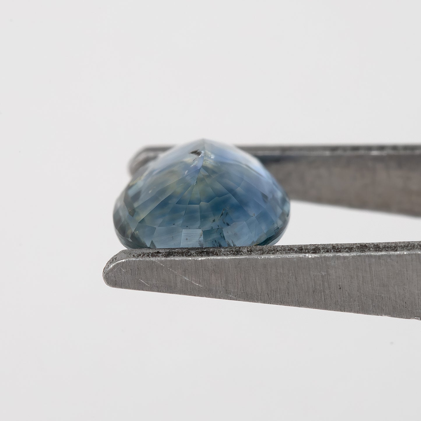 Blue Champagne Sapphire | 1.09 Ct Oval Cut Untreated Bi-Color Gemstone | Unique Natural Sapphire for Ring or Pendant