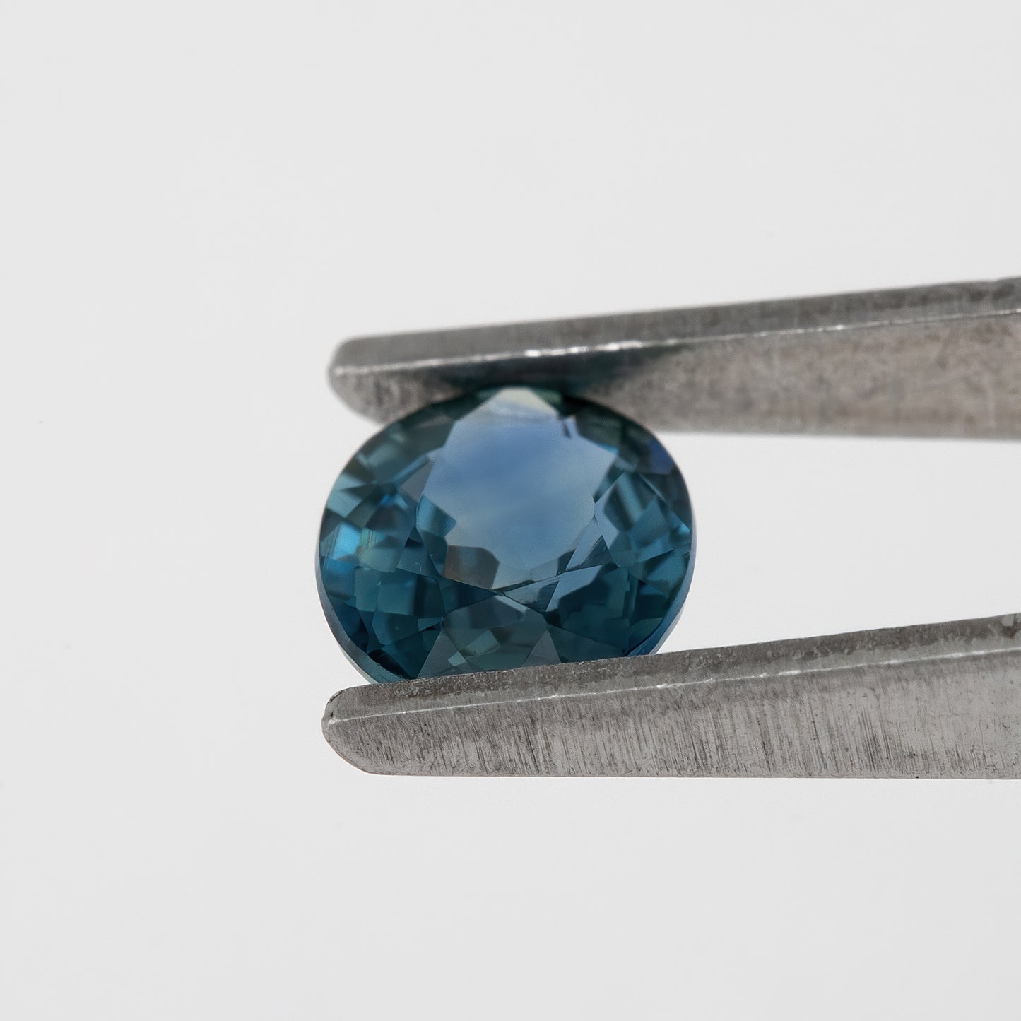 Blue Green Champagne Sapphire | 0.74 Ct Oval Cut Untreated Bi-Color Gemstone | Unique Sapphire for Engagement Ring or Pendant